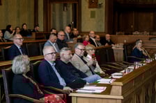 Uczestnicy Komitetu Monitorującego Strategię Wrocław 2050.