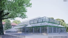 Palmiarnia w Ogrodzie Botanicznym we Wrocławiu. Wizalizacje