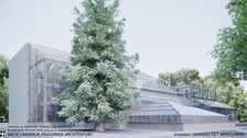 Palmiarnia w Ogrodzie Botanicznym we Wrocławiu. Wizalizacje