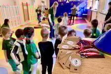 Zajęcia ze studentami w Przedszkolu nr 149