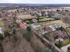 <p>Pracze Odrzańskie, widok z drona</p>