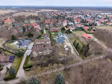 <p>Pracze Odrzańskie, widok z drona</p>