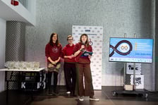 <p>Wręczenie nagr&oacute;d w akcji &bdquo;W K&oacute;łko Kręcę&rdquo; w środę 8 kwietnia w Barbarze</p>