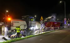 Nocne prace na Alei Karkonoskiej