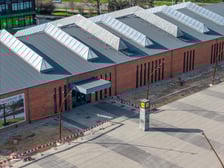 Budowa przy Centrum Historii Zajezdnia