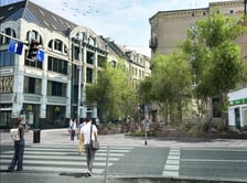 Tak może wyglądać ulica Ruska po metamorfozie. Wizualizacja