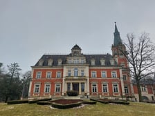 Pałac Kornów na osiedlu Pawłowice