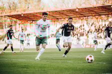 Piłkarze podczas meczu Polonia Warszawa - Śląsk Wrocław