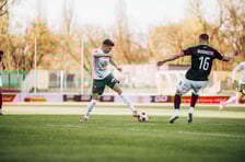 Piłkarze podczas meczu Polonia Warszawa - Śląsk Wrocław