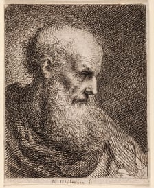 <p>Michael Willmann, Zestaw czterech portret&oacute;w męskich [Trzej Apostołowie oraz Portret lubiąskiego opata Arnolda Freibergera], niedatowane</p>