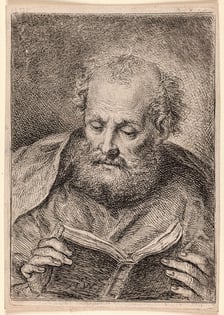 <p>Michael Willmann, Zestaw czterech portret&oacute;w męskich [Trzej Apostołowie oraz Portret lubiąskiego opata Arnolda Freibergera], niedatowane</p>