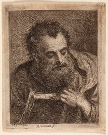 <p>Michael Willmann, Zestaw czterech portret&oacute;w męskich [Trzej Apostołowie oraz Portret lubiąskiego opata Arnolda Freibergera], niedatowane</p>