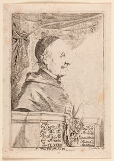 <p>Michael Willmann, Zestaw czterech portret&oacute;w męskich [Trzej Apostołowie oraz Portret lubiąskiego opata Arnolda Freibergera], niedatowane</p>