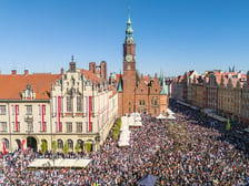<p>Gitarowy Rekord Świata, Wrocław, 1.05.2026. Widok z drona.</p>