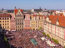 <p>Gitarowy Rekord Świata, Wrocław, 1.05.2026. Widok z drona.</p>