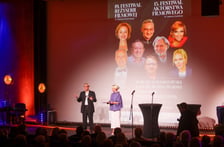 <p>Gala Festiwalu Reżyserii Filmowej i Festiwalu Aktorstwa Filmowego we Wrocławskim Centrum Kongresowym</p>