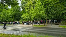 Kolejka do Panoramy Racławickiej podczas Nocy Muzeów 2026