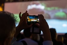 Kino plenerowe w Rynku w ramach festiwalu Tauron Nowe Horyzonty.
