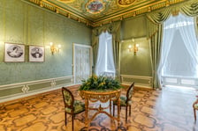 <p>Salon Włoski na Zamku Książ zn&oacute;w zachwyca</p>