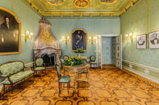 <p>Salon Włoski na Zamku Książ zn&oacute;w zachwyca</p>