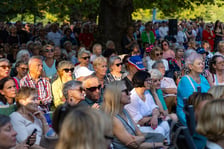 <p>Koncert Chopinowski w Parku Południowym 16 sierpnia 2026, wystąpili Piotr Alexewicz i Franciszek Gąsieniec</p>