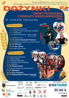 Dożynki 2026 pod Wrocławiem - sprawdź, jakie zespoły zagrają na dożynkach koło Wrocławia