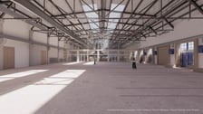 Wizualizacja nowej siedziby głównej BWA Wrocław
