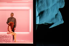 Próby do premiery „Deus sex machina. Czy roboty nas pokochają?” we Wrocławskim Teatrze Współczesnym