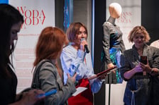 <p>Otwarcie wystawy "woda a moda", przygotowanej przez Fundację Play Sustain w Hydropolis. Wrocław, 22.09.2026</p>