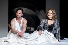 Próba do premiery „Męza i żony” na Scenie na Świebodzkim Teatru Polskiego we Wrocławiu