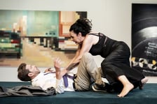 Próba do premiery „Męza i żony” na Scenie na Świebodzkim Teatru Polskiego we Wrocławiu