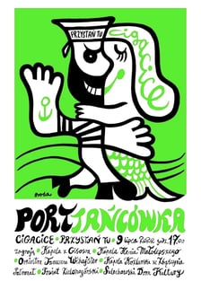 <p>Plakat Tomasza Brody&nbsp;</p>