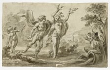 <p><span style="font-family: ClioLight-Light; font-size: 16px;">Jan Bogumił Plersch, Dafne uciekająca przed Apollem, sepia i oł&oacute;wek na papierze, 1796, własność Muzeum Książąt Lubomirskich - Oddział Zakładu Narodowego im. Ossolińskich we Wrocławiu. Zbi&oacute;r Pawlikowskich</span></p>