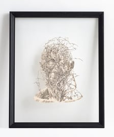 <p><span style="font-family: ClioLight-Light; font-size: 16px;">Wojciech Ireneusz Sobczyk, Zahl XI z serii Atlas Chwast&oacute;w, rysunek, 59,00 x 46,00 cm, 2022, fot. Bartosz G&oacute;rka</span></p>