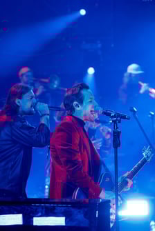 Koncert Męskie Granie 2022 w Warszawie. Czy wrocławski koncert będzie równie udany, jak ten w stolicy? Na zdjęciu Zalewski