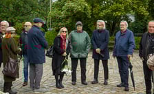 Pogrzeb redaktora Krzysztofa Kucharskiego na Cmentarzu Grabiszyńskim we Wrocławiu