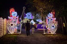 Lumina Park w Zamku Topacz pod Wrocławiem - zachwycające miejsce