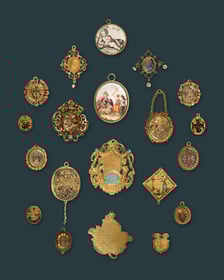 <p>Kolekcja zawieszek strzeleckich ze zbior&oacute;w Muzeum Narodowego we Wrocławiu</p>
