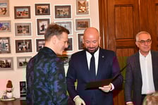 Uroczystość przyznania stypendiów Prezydenta Wrocławia dla artystów, 10.01.2023