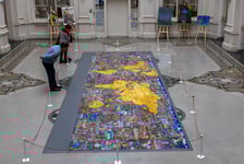 <p>Największe puzzle świata w Muzeum Narodowym we Wrocławiu</p>