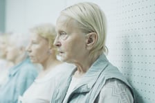 Kadr z filmu "Kobieta na dachu" z Dorotą Pomykałą w roli głównej