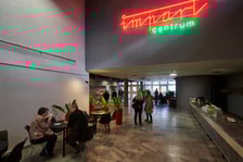 <p>Wnętrze nowego Impart Centrum w dawnym budynku Filharmonii Wrocławskiej</p>