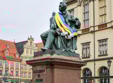 Pominik Fredry we wrocławskim Rynku