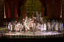 <p>Opera Wrocławska, scena z opery &bdquo;Wesele Figara&rdquo;</p>