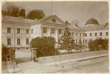 <p class="MsoNormal">Budynek Ossolineum we Lwowie, ok. 1906</p>