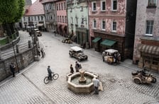 <p>Bystrzyca Kłodzka, na planie filmu &bdquo;The Partisan&rdquo; (polski tytuł to &bdquo;Skarbek&rdquo;) o polskiej agentce wywiadu brytyjskiego Krystynie Skarbek</p>