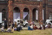 Ekipa filmowa we Wrocławiu