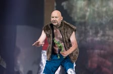 <p>Scena ze spektaklu &bdquo;Odyseja&rdquo; na podstawie Homera we Wrocławskim Teatrze Lalek</p>