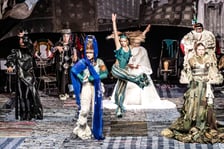<p>Spektakl "Trąbka do słuchania" we Wrocławskim Teatrze Wsp&oacute;łczesnym</p>