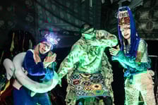 <p>Spektakl "Trąbka do słuchania" we Wrocławskim Teatrze Wsp&oacute;łczesnym</p>